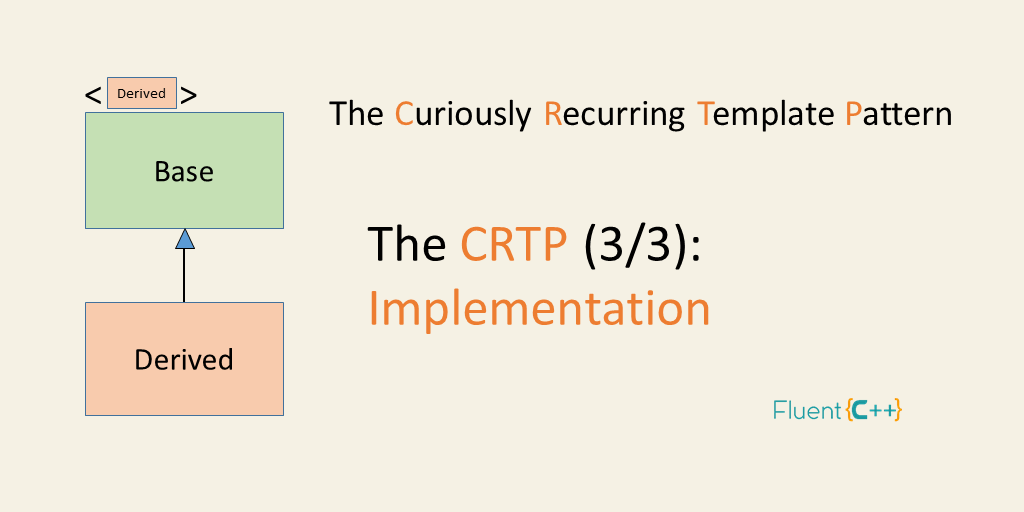 CRTP implementation curiously recurring template pattern