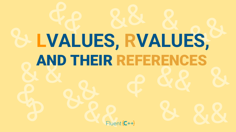 lvalue rvalue references C++