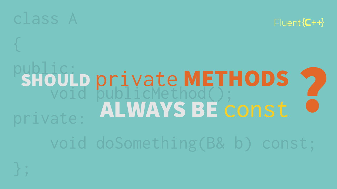 Private methods