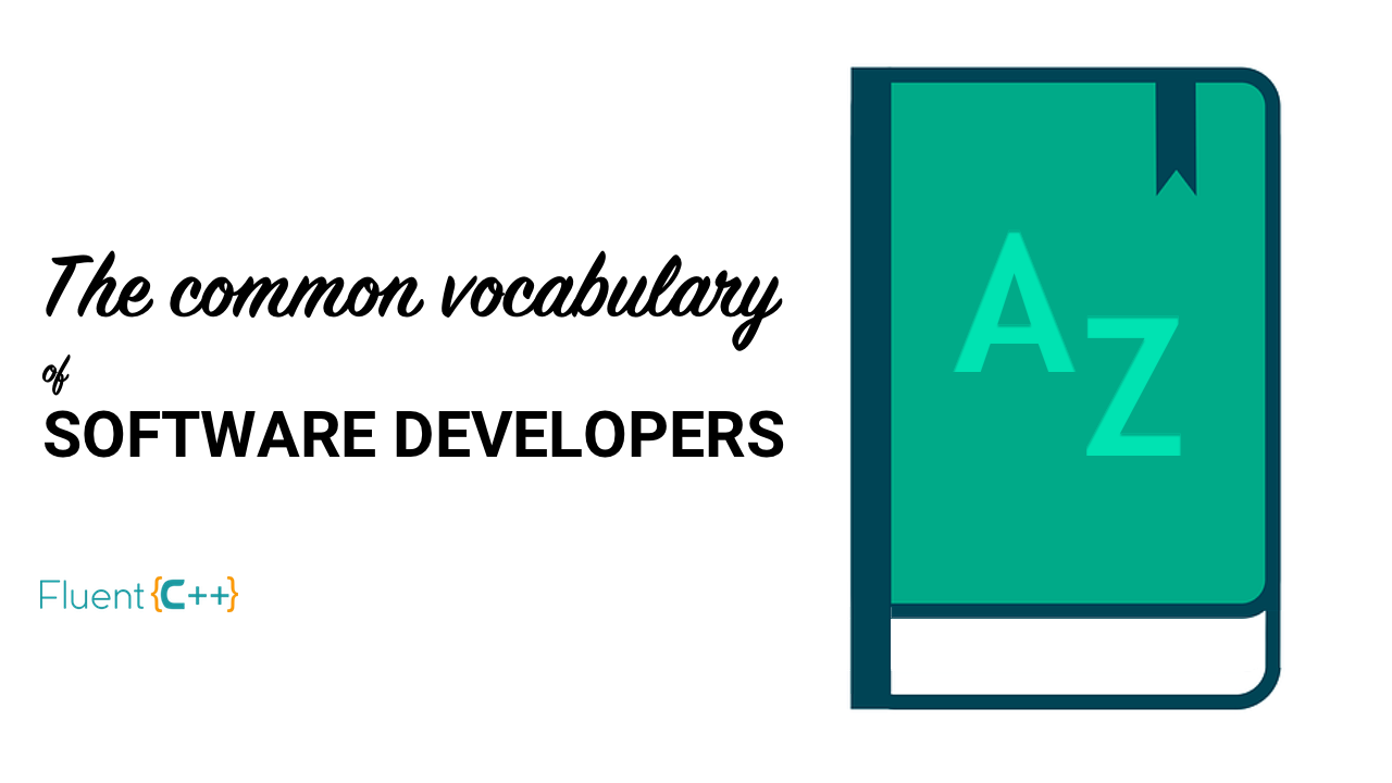 common vocabulary software developers